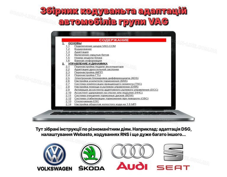 Автосканер ВАСЯ диагност 24.7 (Vag Сom HEX V2) VCDS ВАСЯ 24.7 фото