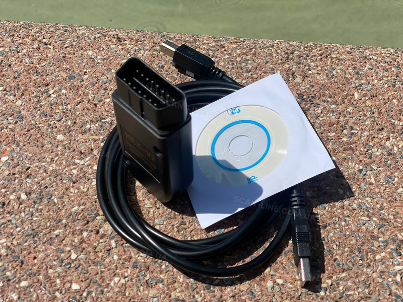 Автосканер ВАСЯ диагност 24.7 (Vag Сom HEX V2) VCDS ВАСЯ 24.7 фото