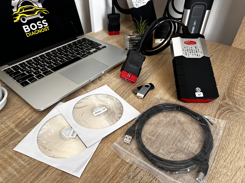 Delphi DS150E &ndash; двоплатна версія з Bluetooth Delphi 2 plata + BT фото