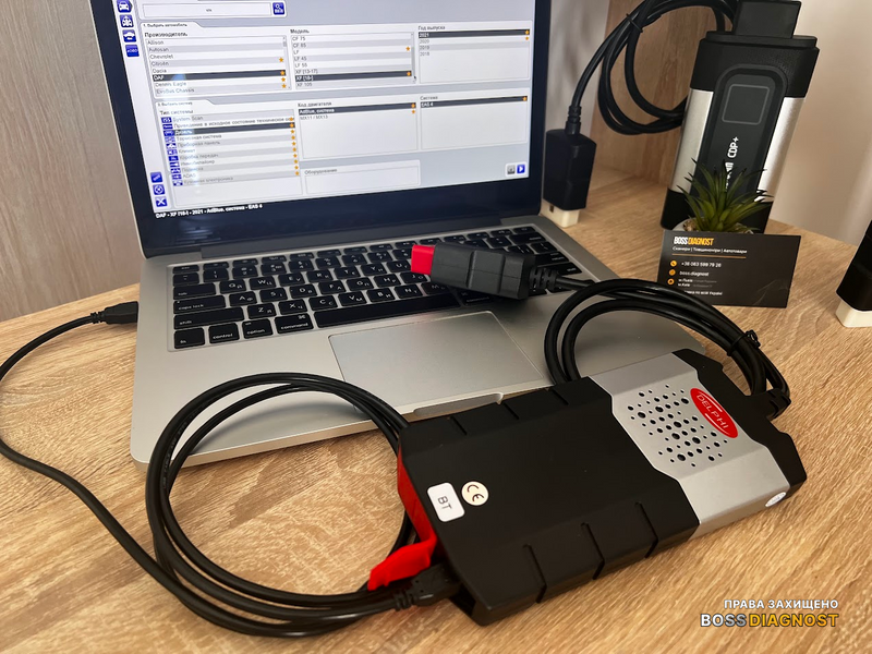 Delphi DS150E &ndash; двоплатна версія з Bluetooth Delphi 2 plata + BT фото