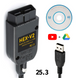 Автосканер Вася діагност 25.3 Pro (Vag Сom HEX V2) VCDS ВАСЯ 25.3 фото 1