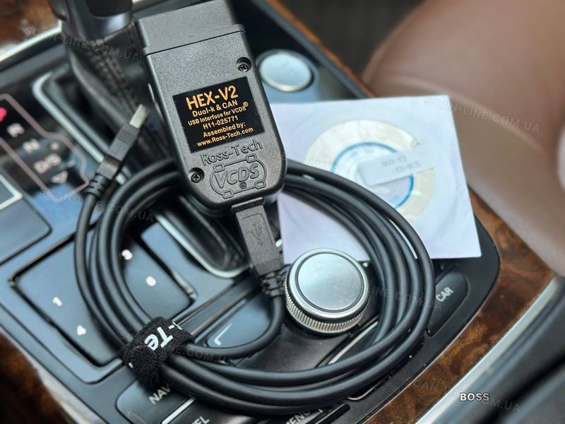 Автосканер Вася діагност 25.3 Pro (Vag Сom HEX V2) VCDS ВАСЯ 25.3 фото