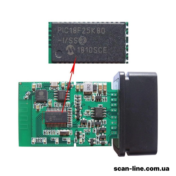 Автосканер ELM327 Wi-Fi діагностичний адаптер OBD2 для Android та iPhone elm Wi-Fi фото