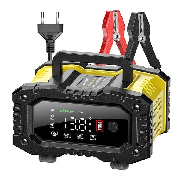 Foxsur FPT‑100 (12/24V, 10A) &ndash; зарядний пристрій Foxsur FPT-100 фото