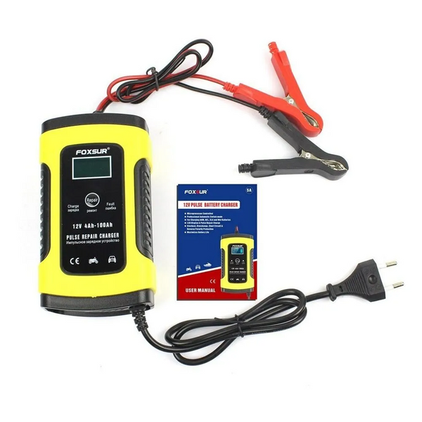 Foxsur FBC1205D (12V, 5A) &ndash; зарядний пристрій Foxsur FBC1205D фото
