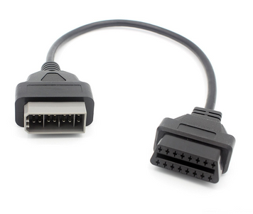 Переходник Nissan 14 pin к OBD2 Nissan 14 pin фото